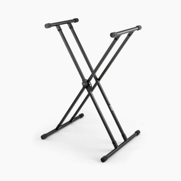 On-Stage Double-X Bullet Nose Keyboard Stand with Lok-Tight Construction