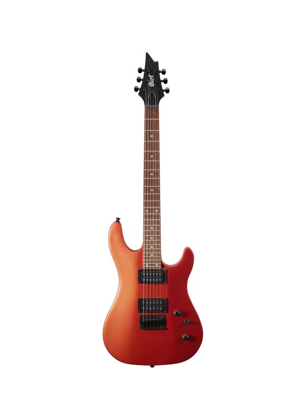 Cort KX100 Electric Guitar Iron Oxide - front view