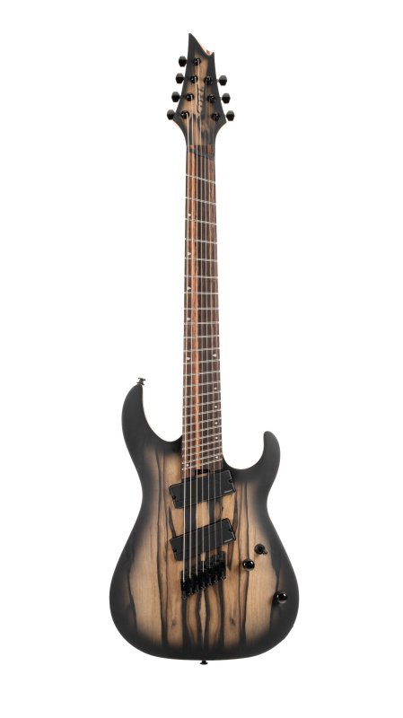 Cort KX507 Multi-Scale Pale Moon 7-String Electric Guitar - front view