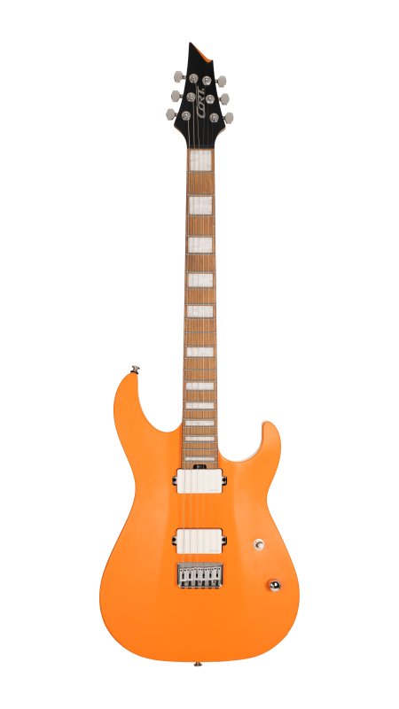 Cort KX600 Infinite Electric Guitar Open Pore Charcoal Satin - front view