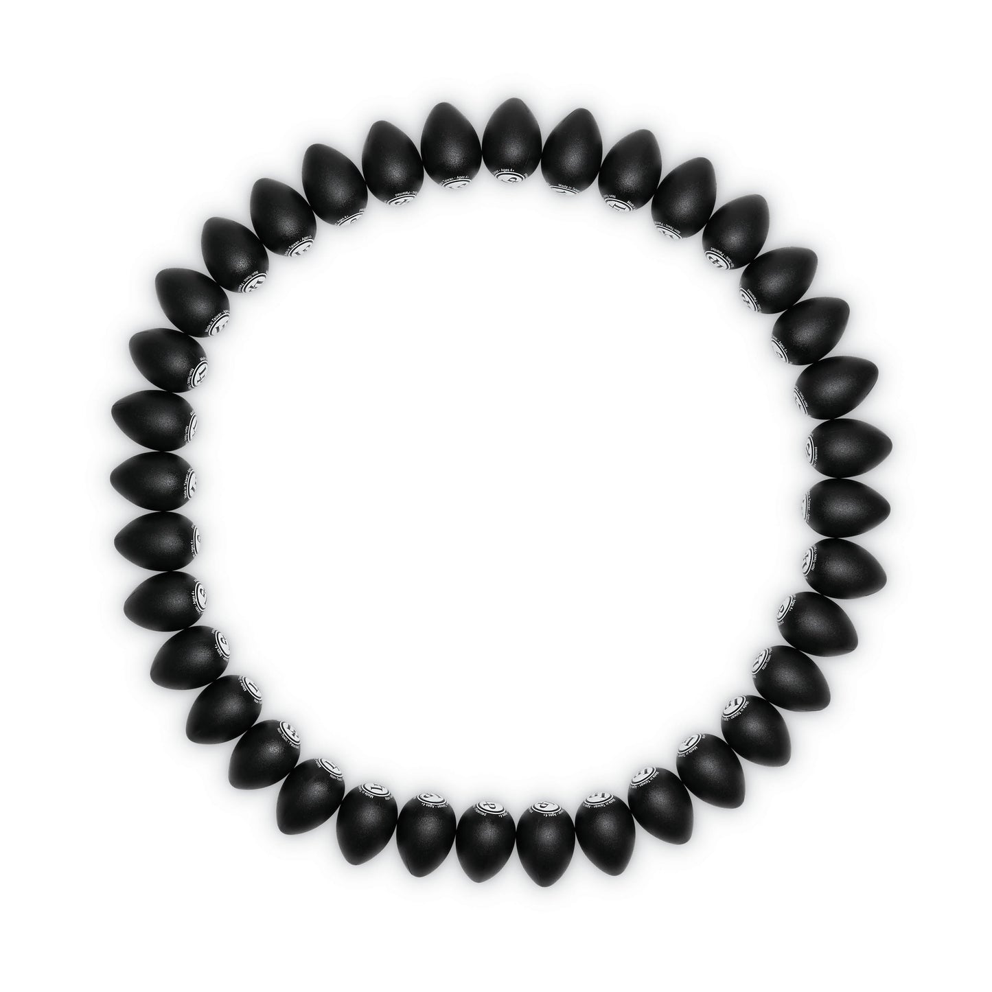 Egg Shakers - Black 36
