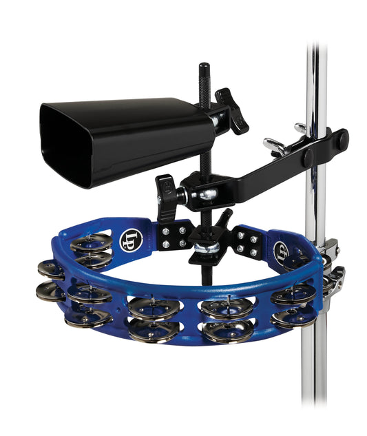 LP LP160NY - K Cyclops Tambourine with City Cowbell and Mount Pack