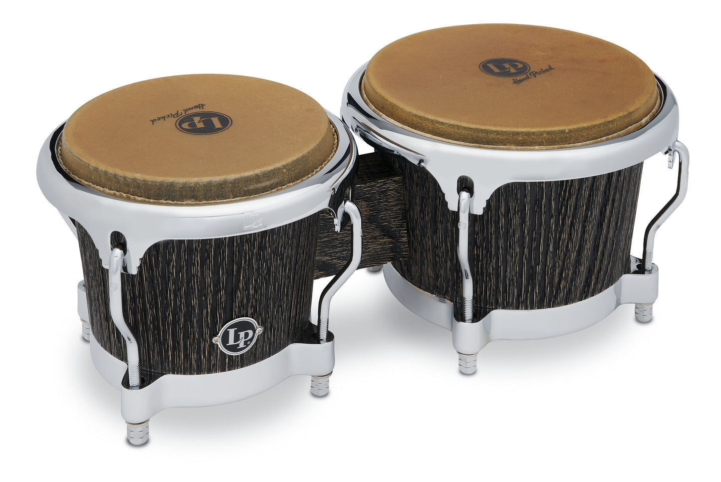 LP LP201SA Uptown Series Bongo Set - Sculpted Ash with Chrome Hardware
