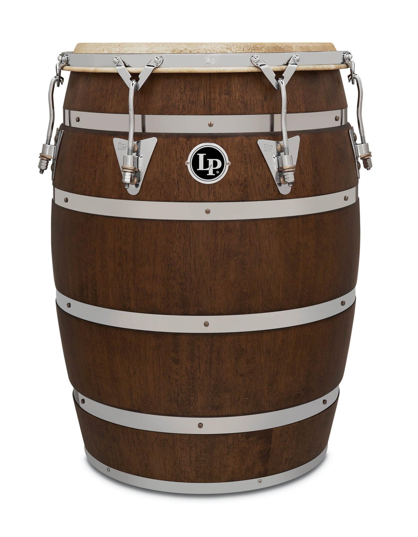 LP LP2616 - MS 16 - inch Siam Oak Barril De Bomba with Chrome Plated Hardware