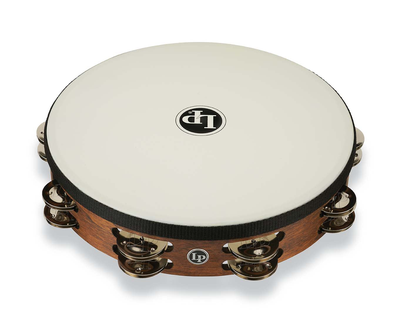 LP 10 Inch Worship Tambourine with Perfect - pitch Synthetic Head