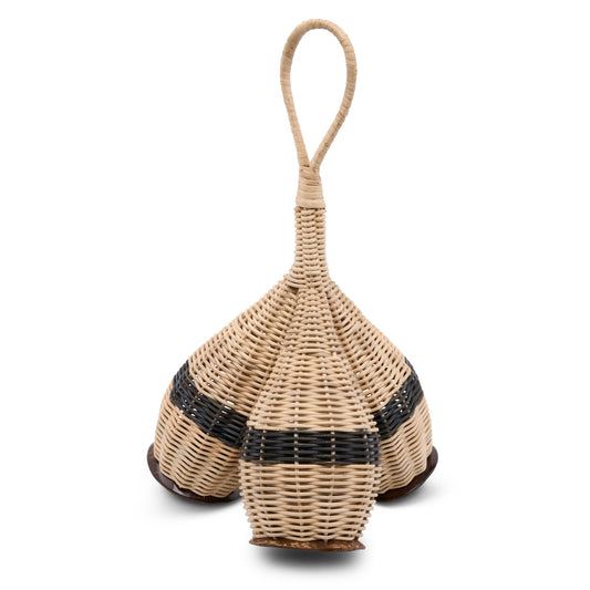 Triple Rattan Caxixi