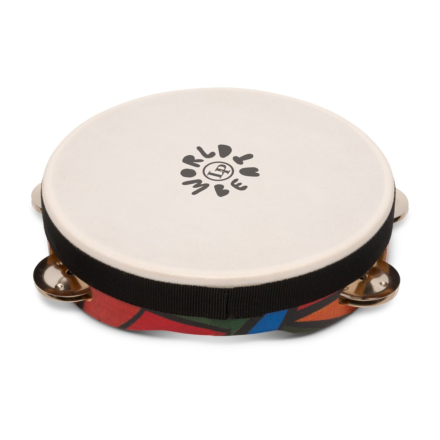 LP World Beat 8 Tambourine (single Row with Head)