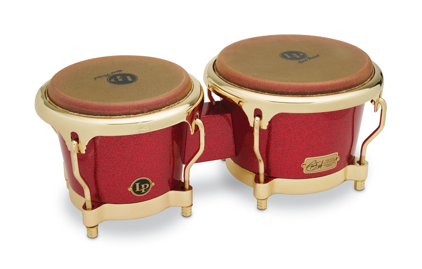LP LP794V - ARG Galaxy Series Fiberglass Fausto Cuevas III Signature Bongos Arena Red