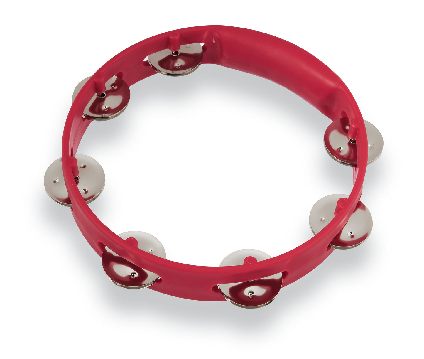 LP LPA181 Aspire 8 - inch Red Tambourine with Steel Jingle