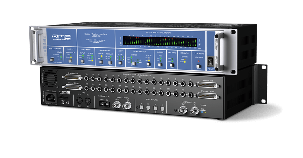 RME M-32 DA 32-Channel Digital to Analog Converter, product image