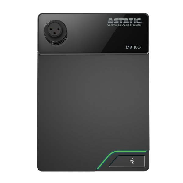 Astatic MB110D Dante®-Enabled Microphone Base