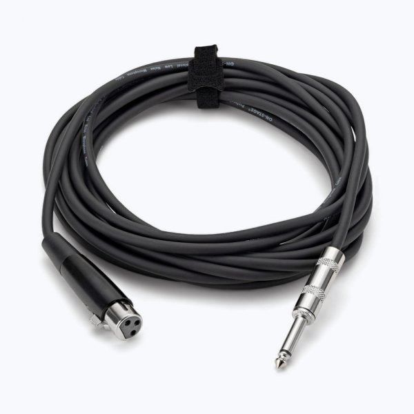 On-Stage Hi-Z Mic Cable (20', XLR-QTR)