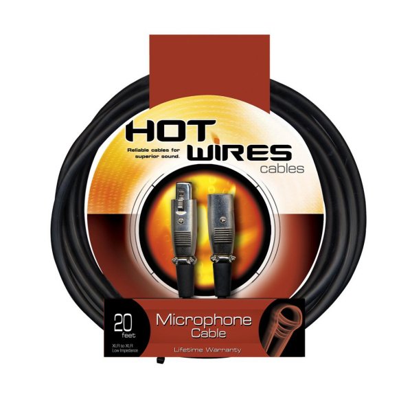 On-Stage Mic Cable (20', XLR-XLR)