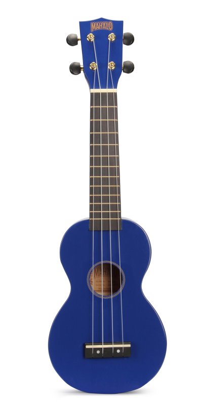 Mahalo MR1 Rainbow Series soprano ukulele in blue
