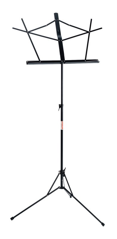 Stageline MS1050BK Music Stand - Black - front view