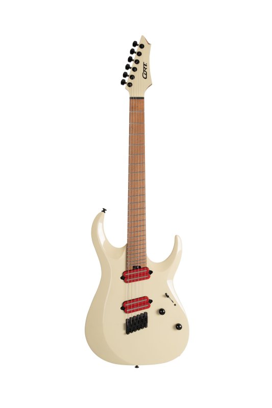 Cort X700 Mutility II Electric Guitar Military Beige - front view
