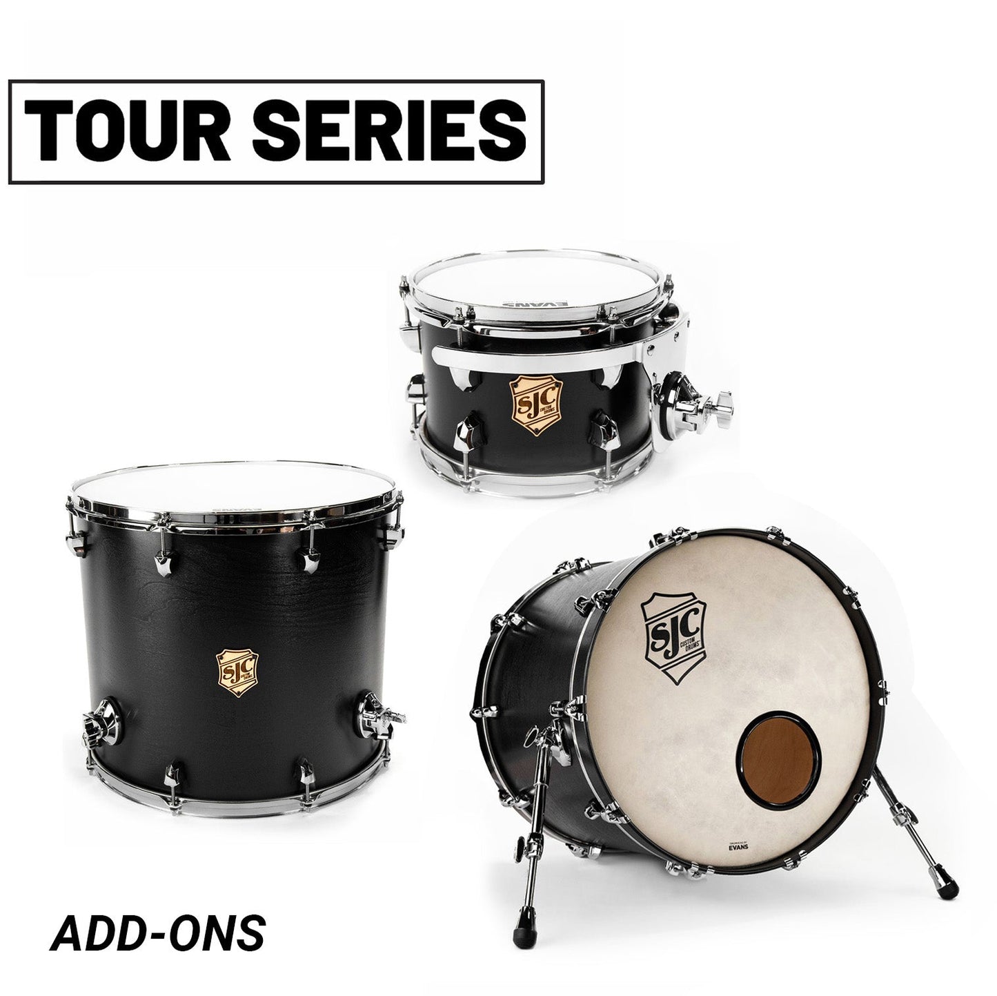 SJC Tour Series Rack Tom - 9x13