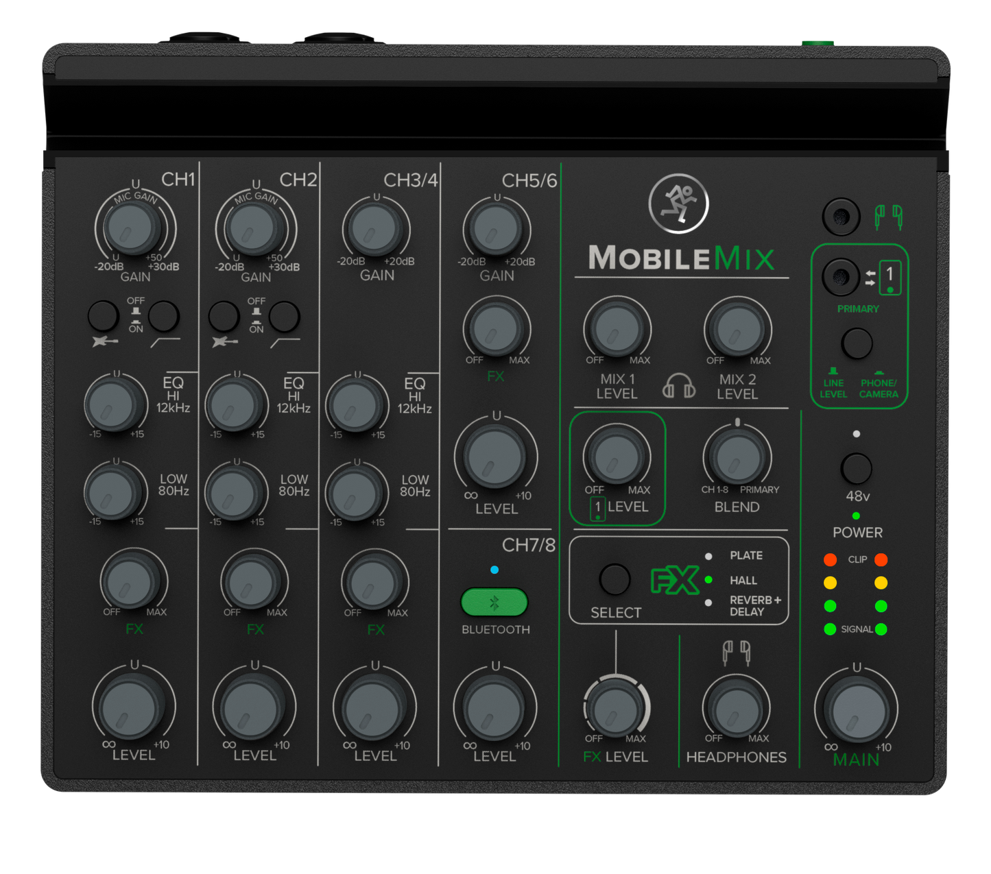 Mackie MOBILEMIX 8 Channel USB Powered Mixer