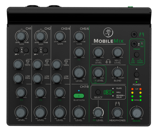 Mackie MOBILEMIX 8 Channel USB Powered Mixer