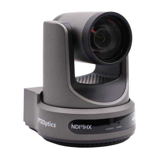PTZOptics Move 4K SDI/HDMI/USB/IP PTZ Camera with 30x Optical Zoom (Gray)