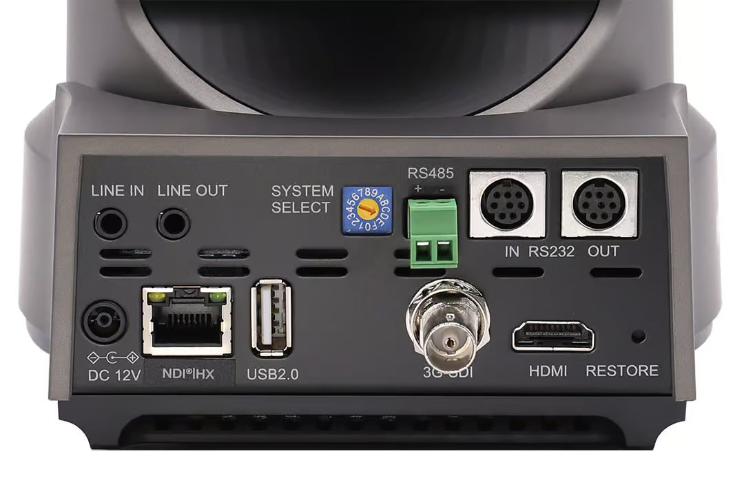 PTZOptics Move 4K SDI/HDMI/USB/IP PTZ Camera with 30x Optical Zoom (Gray)