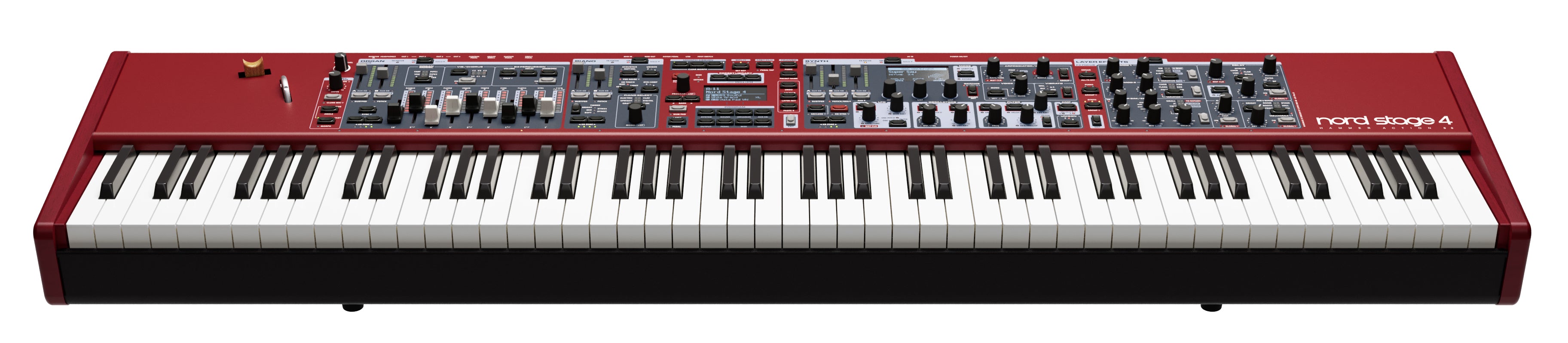 Nord Stage 4 professional stage keyboard with organ, piano and synthesizer sections