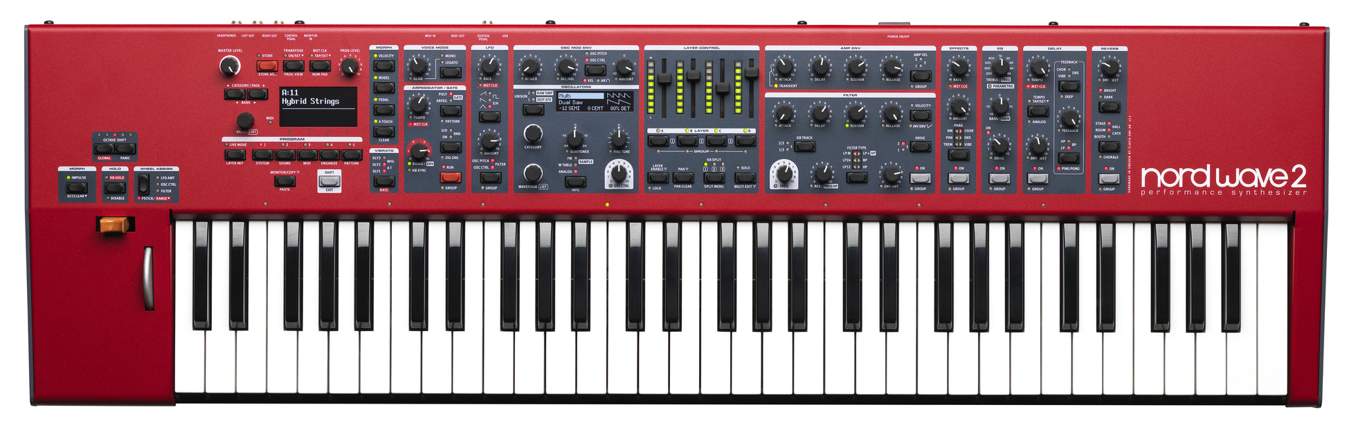 Nord Wave 2 front view
