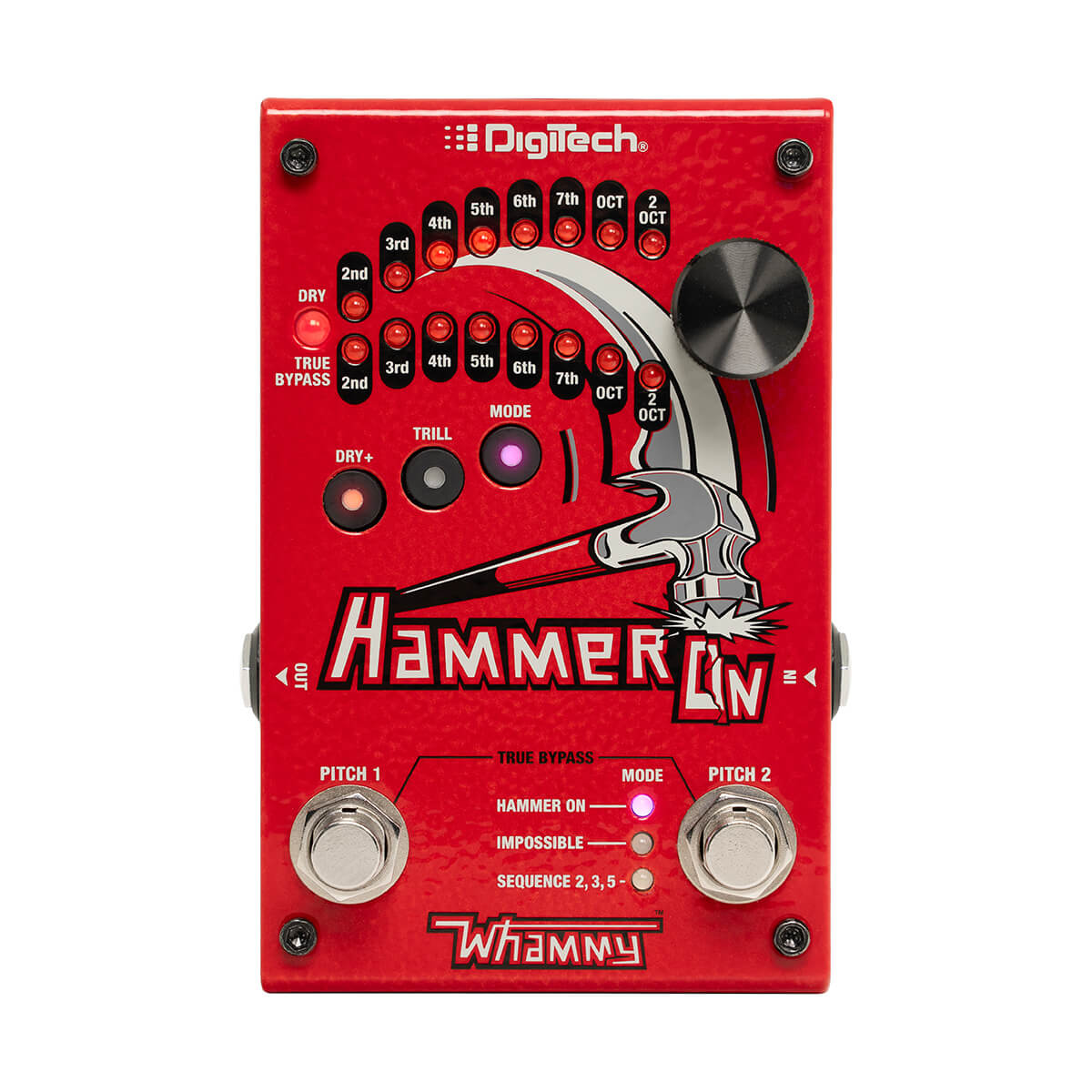 DigiTech HammerOn Instantaneous Pitch-Shift Pedal