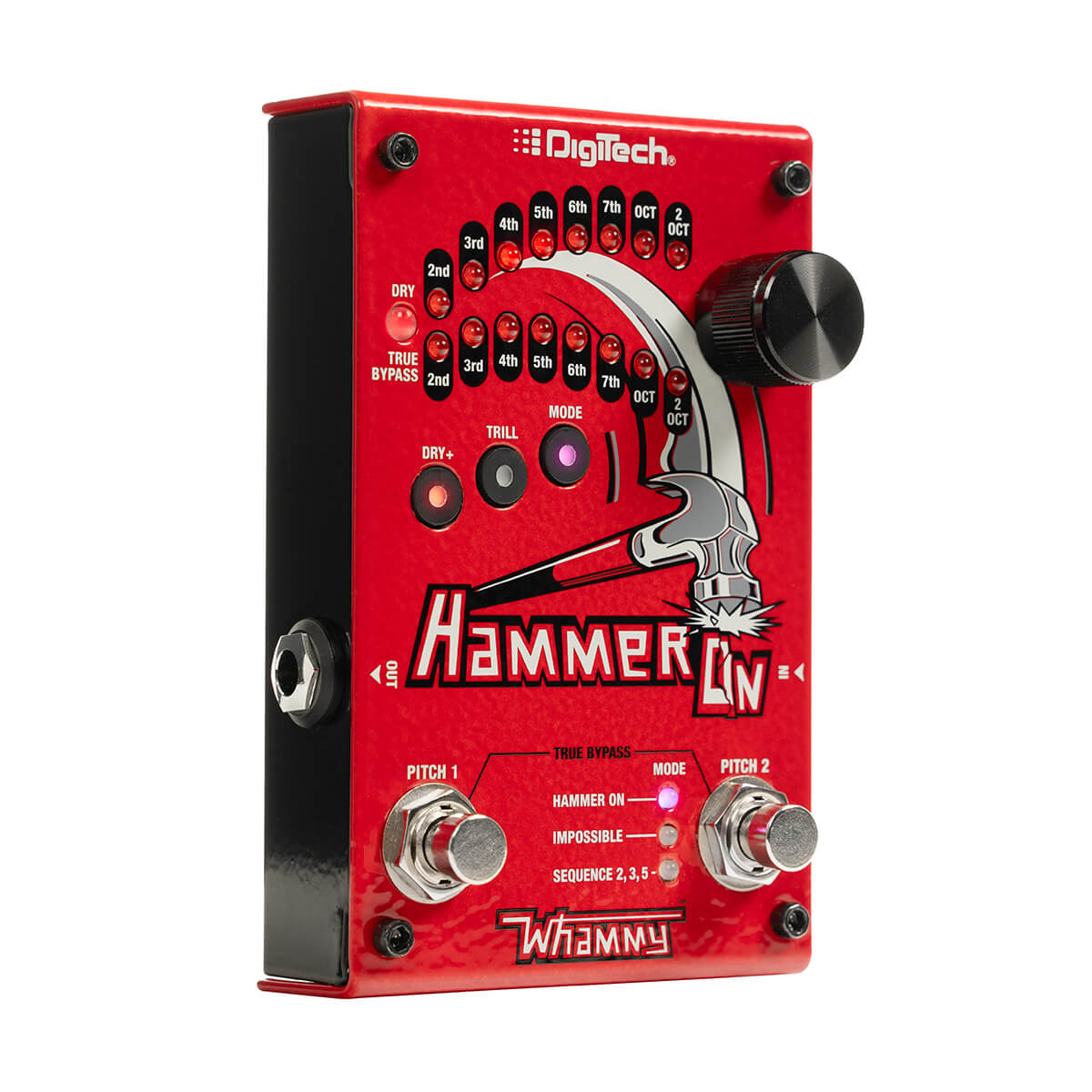 DigiTech HammerOn Instantaneous Pitch-Shift Pedal view 2