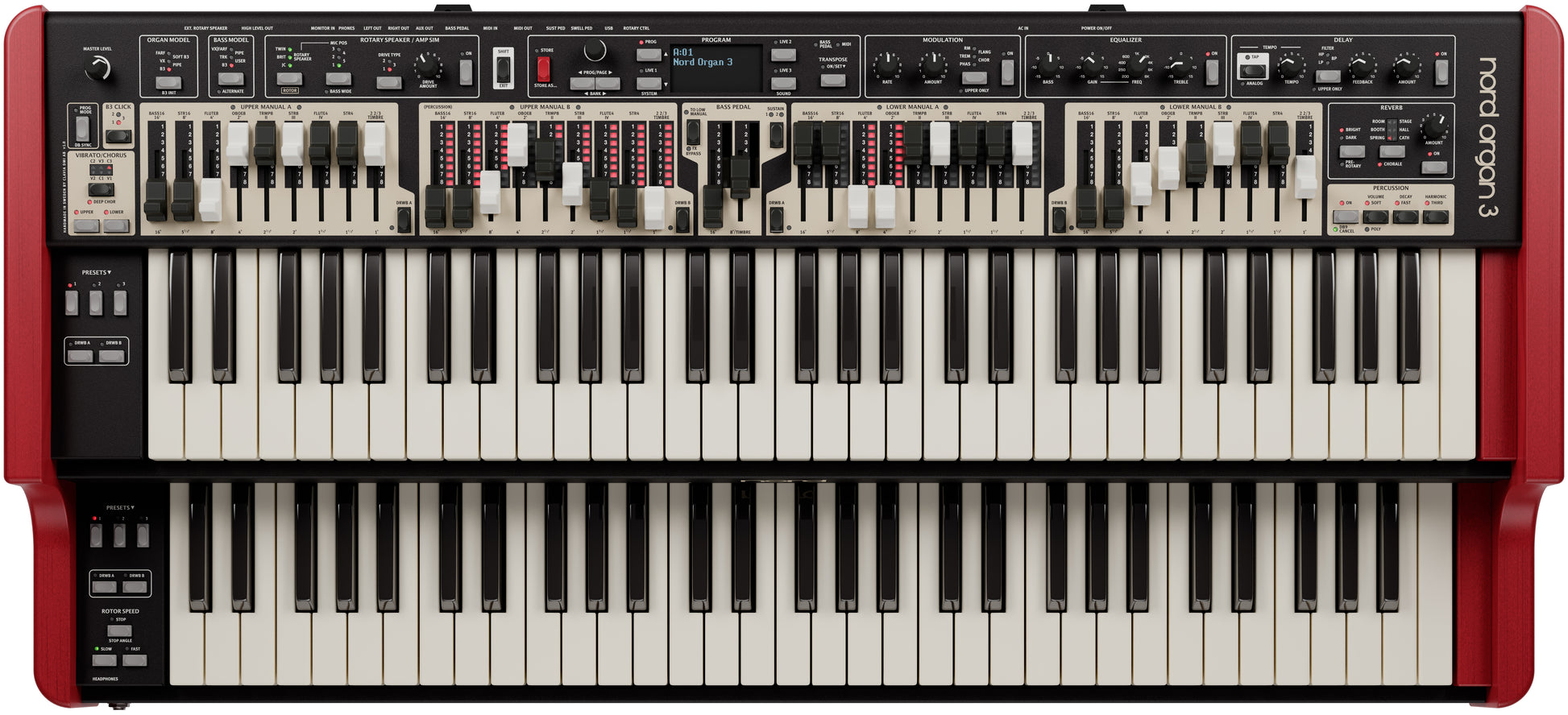 Nord Organ 3 detail view
