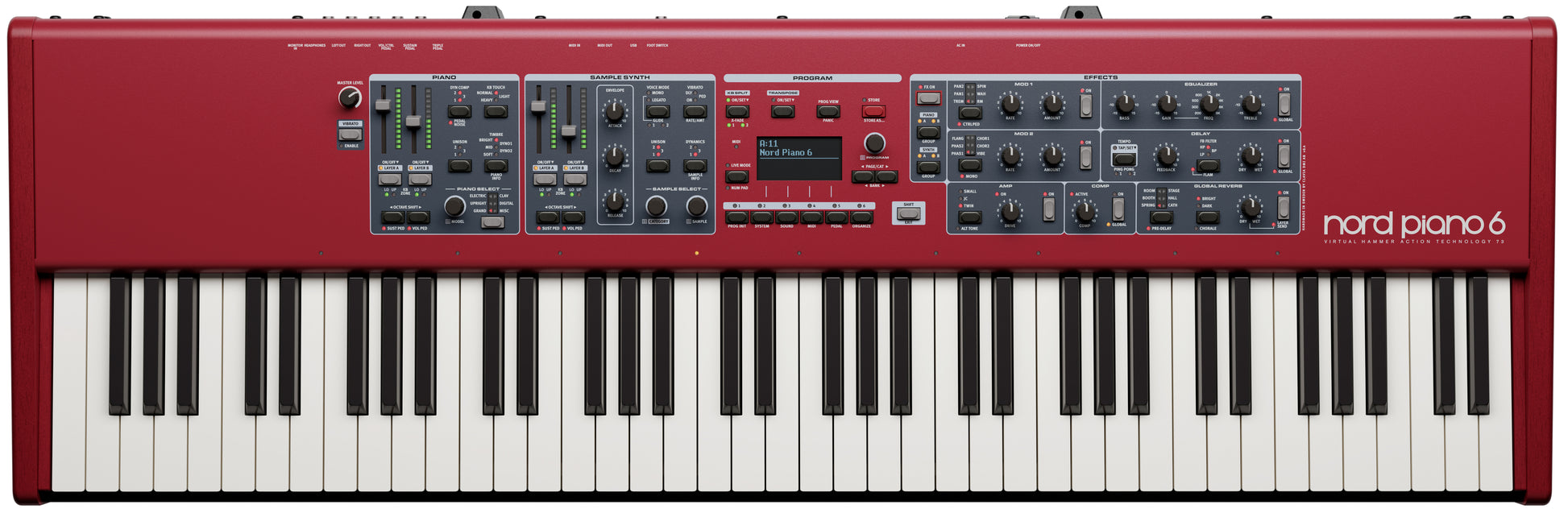 Nord Piano 6 detail view