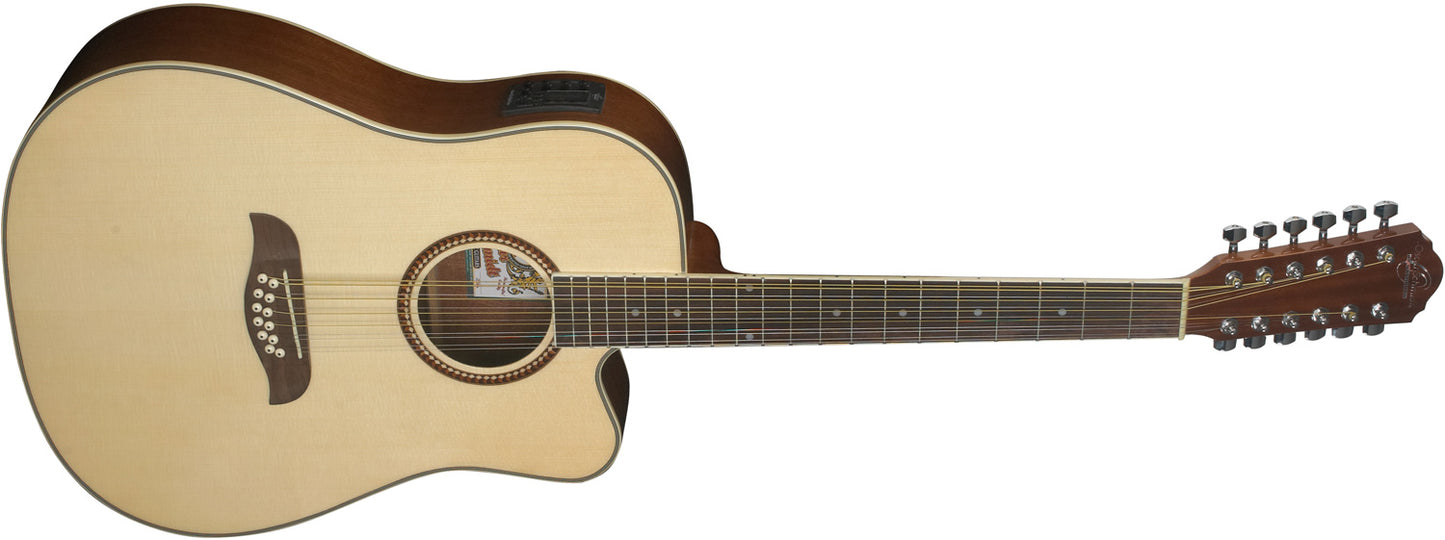 Oscar Schmidt OD312CE 12-String Acoustic-Electric Dreadnought