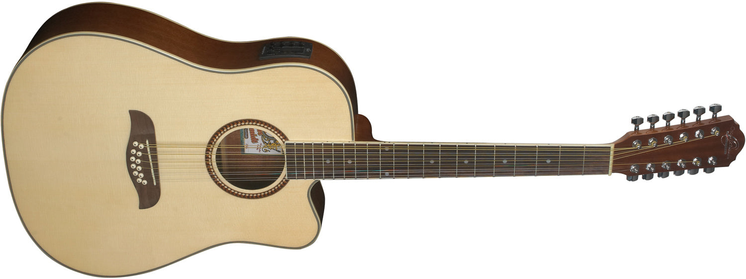 Oscar Schmidt OD312CE 12-String Acoustic-Electric Dreadnought