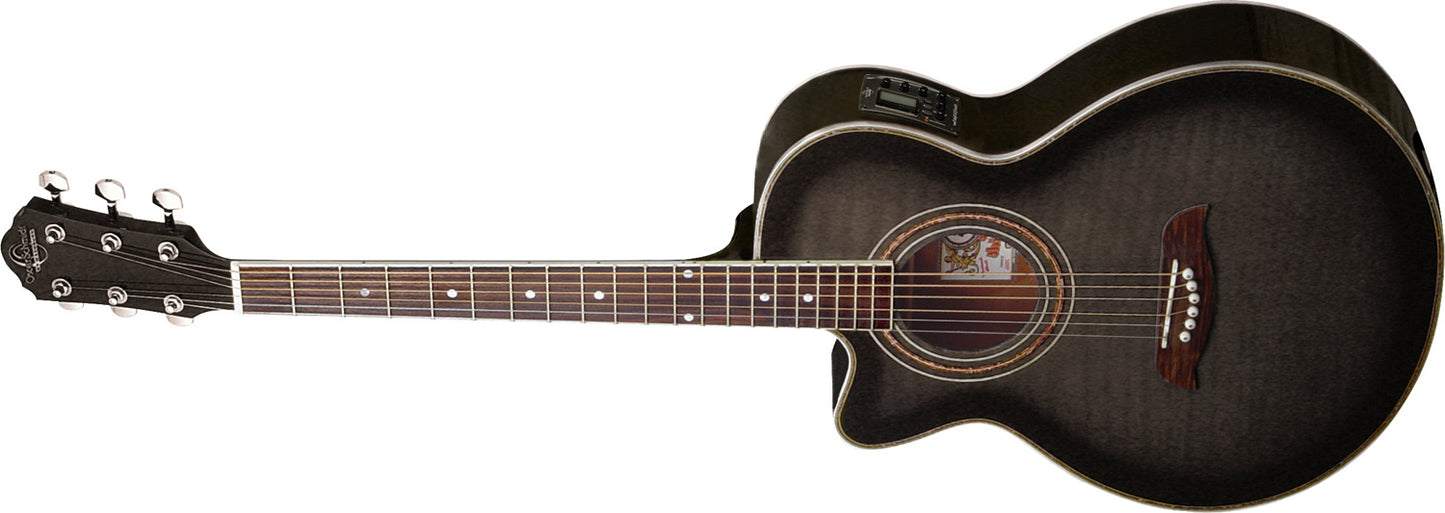 Oscar Schmidt OG10CE Concert Thin-Body Acoustic-Electric