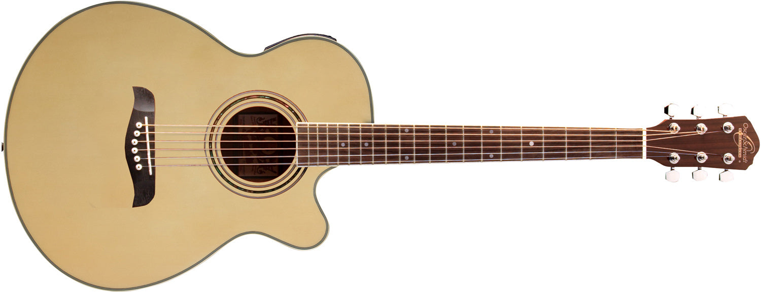Oscar Schmidt OG10CE Concert Thin-Body Acoustic-Electric