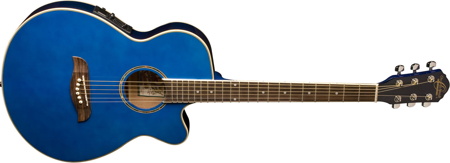 Oscar Schmidt OG8CE Shallow-Body Folk Acoustic-Electric