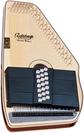Oscar Schmidt OS11021FNE Limited Edition Flame 21-Chord Autoharp