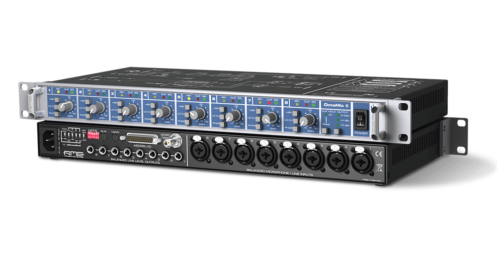 RME OctaMic II 8-Channel Microphone Preamp, product image