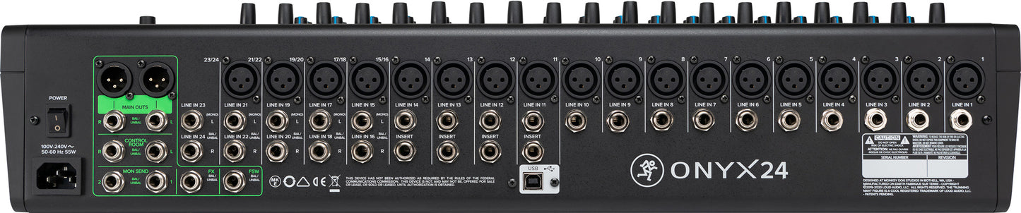 Mackie ONYX24 24 Channel Premium Analog Mixer