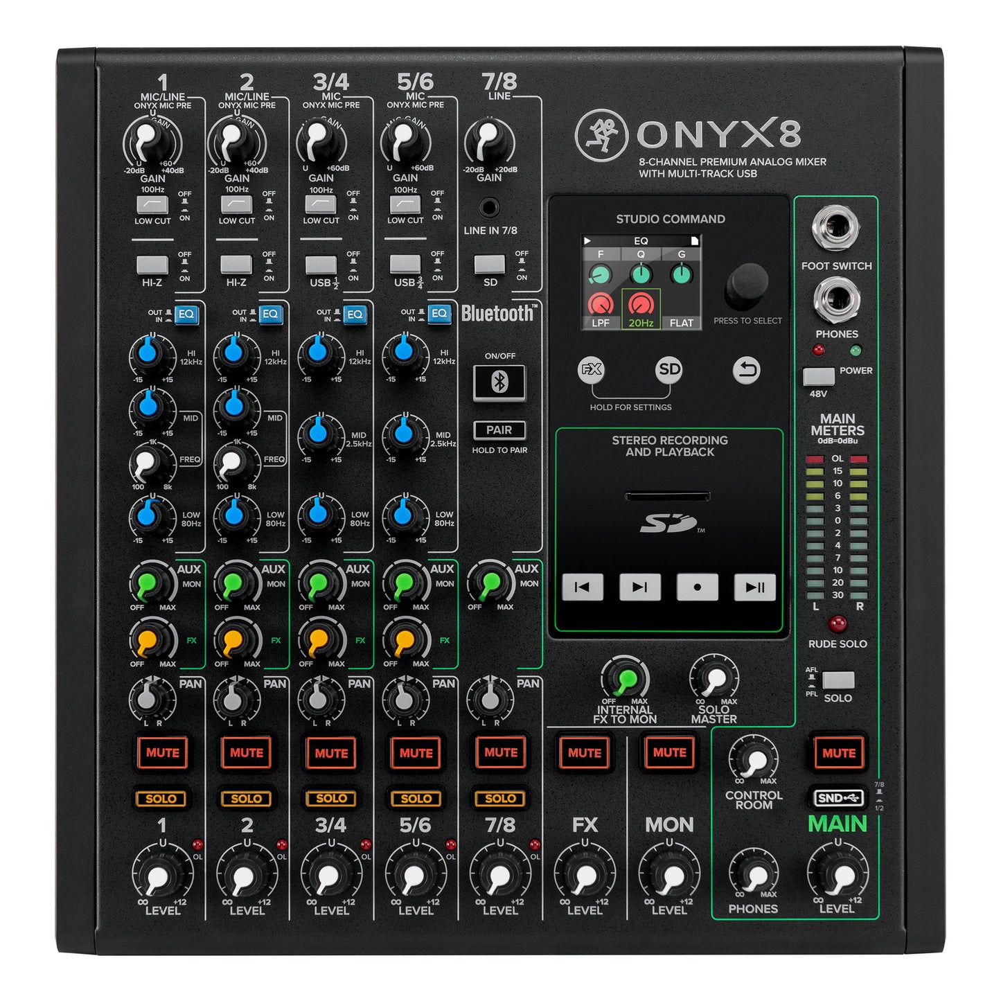 Mackie ONYX8-BAG Travel Bag for Onyx 8 Channel Mixer