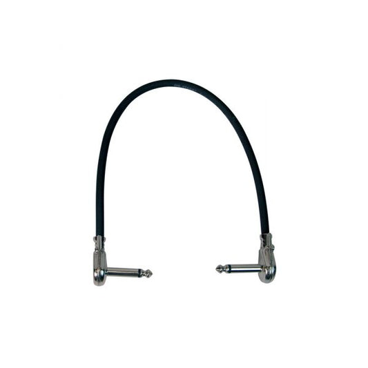 On-Stage 1' Patch Cable w/ Pancake Connectors (Black)