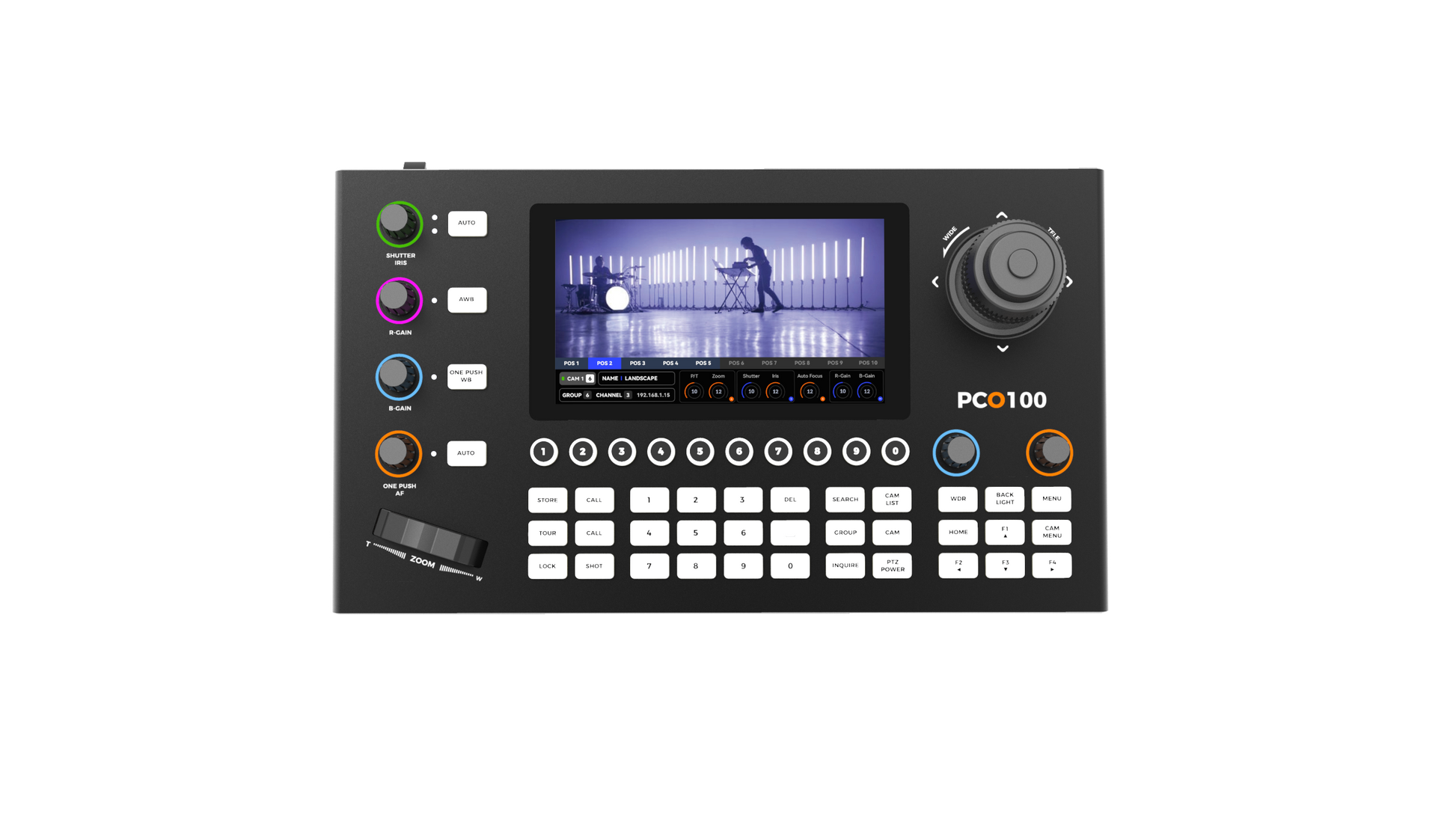 Sprolink PCO100 professional PTZ camera controller with joystick
