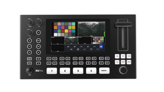 Sprolink NeoLIVE R5PRO-S live streaming switcher with HDMI and SDI inputs