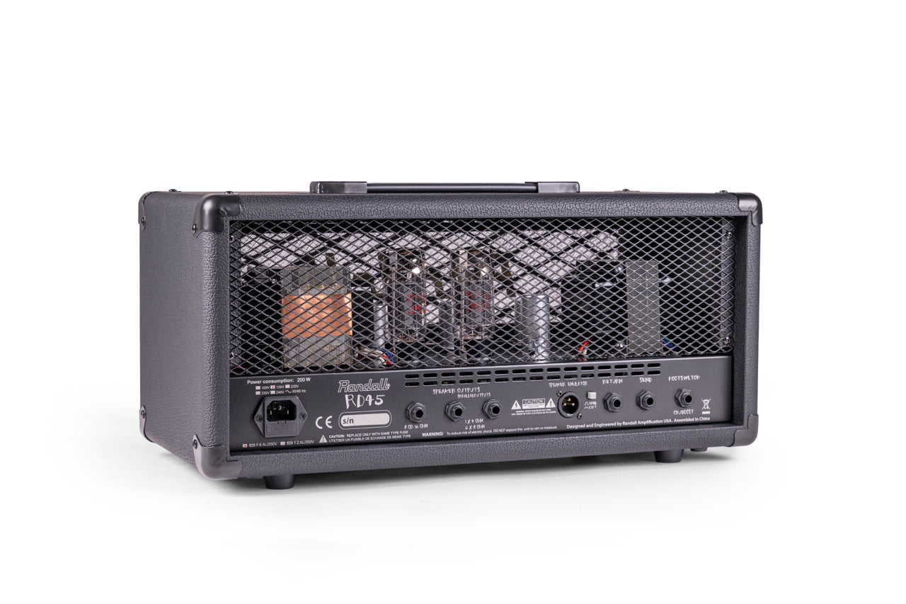 Randall RD45H EL34 45W All-Tube Amplifier Head - view 3