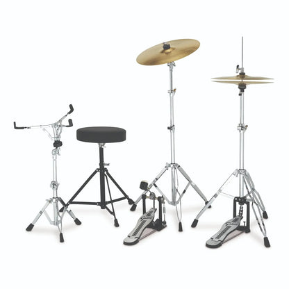 Gretsch Renegade 5-Piece Complete Drum Set in Grey Sparkle, view 2