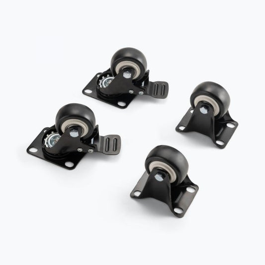 On-Stage Casters for Knock Down Racks