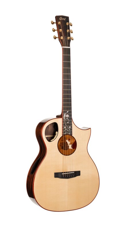 Cort Masterpiece Roselyn Redux Acoustic-Electric Guitar Natural - front view