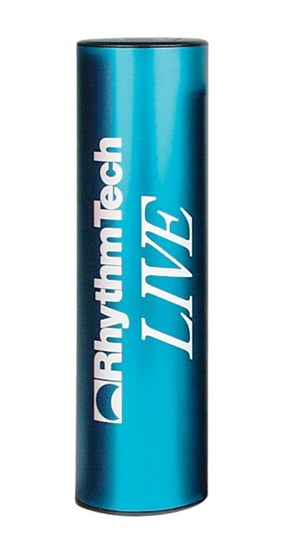 Rhythm Tech RT2040 Live Shaker in blue aluminum