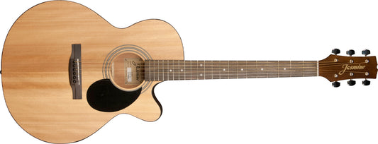 Jasmine S34C Grand Orchestra Cutaway Acoustic Guitar - Natural Matte