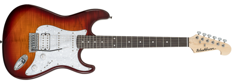 Washburn Sonamaster Deluxe Double-Cutaway Electric Guitar